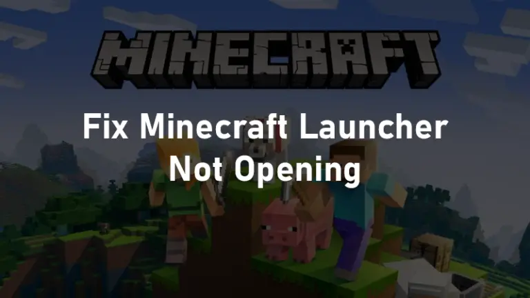 fix minecraft launcher not opening